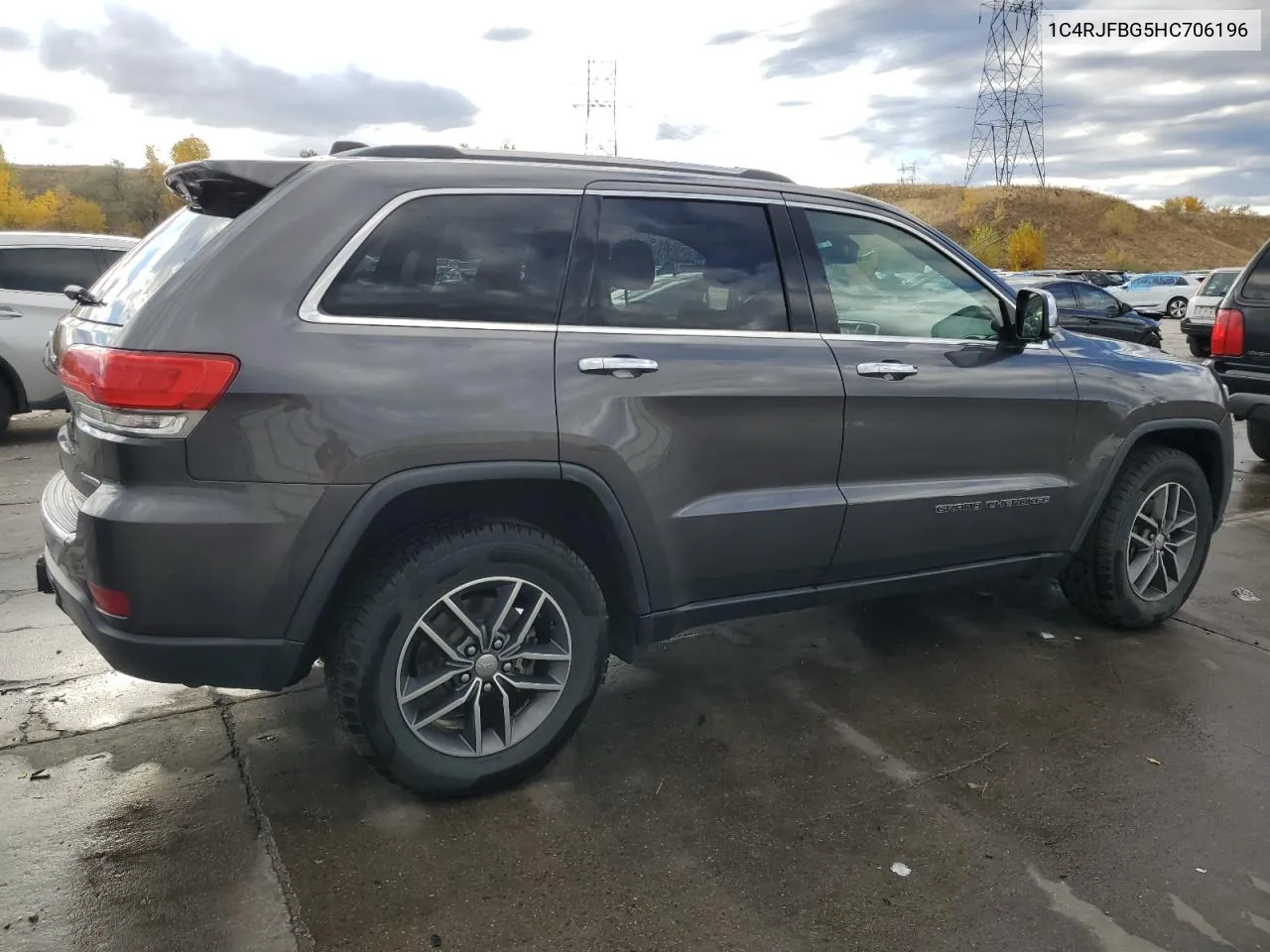 2017 Jeep Grand Cherokee Limited VIN: 1C4RJFBG5HC706196 Lot: 77118474