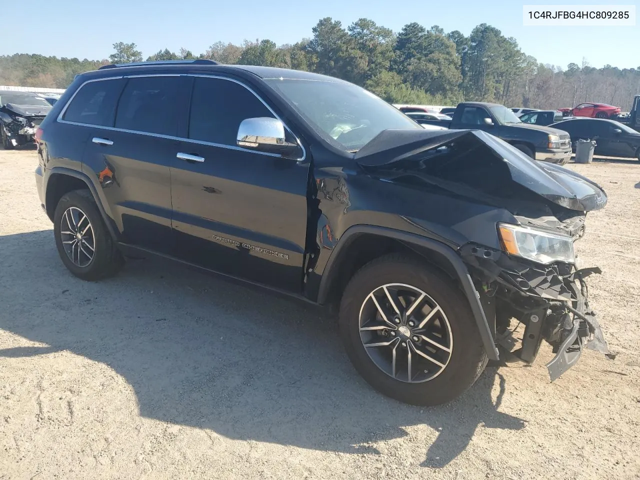 2017 Jeep Grand Cherokee Limited VIN: 1C4RJFBG4HC809285 Lot: 77155404