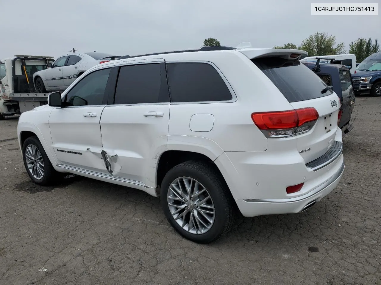 2017 Jeep Grand Cherokee Summit VIN: 1C4RJFJG1HC751413 Lot: 77213374