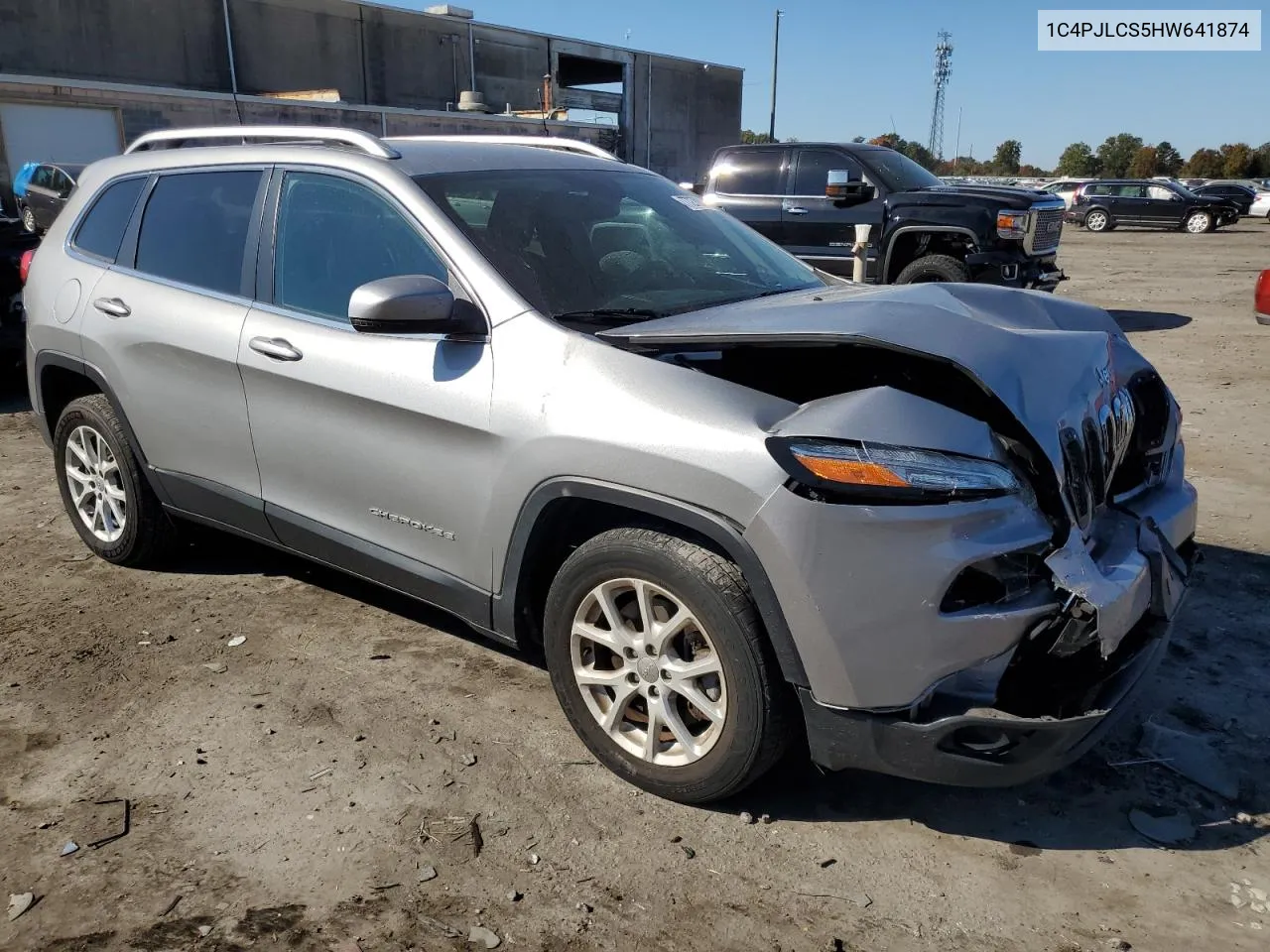 2017 Jeep Cherokee Latitude VIN: 1C4PJLCS5HW641874 Lot: 77270844