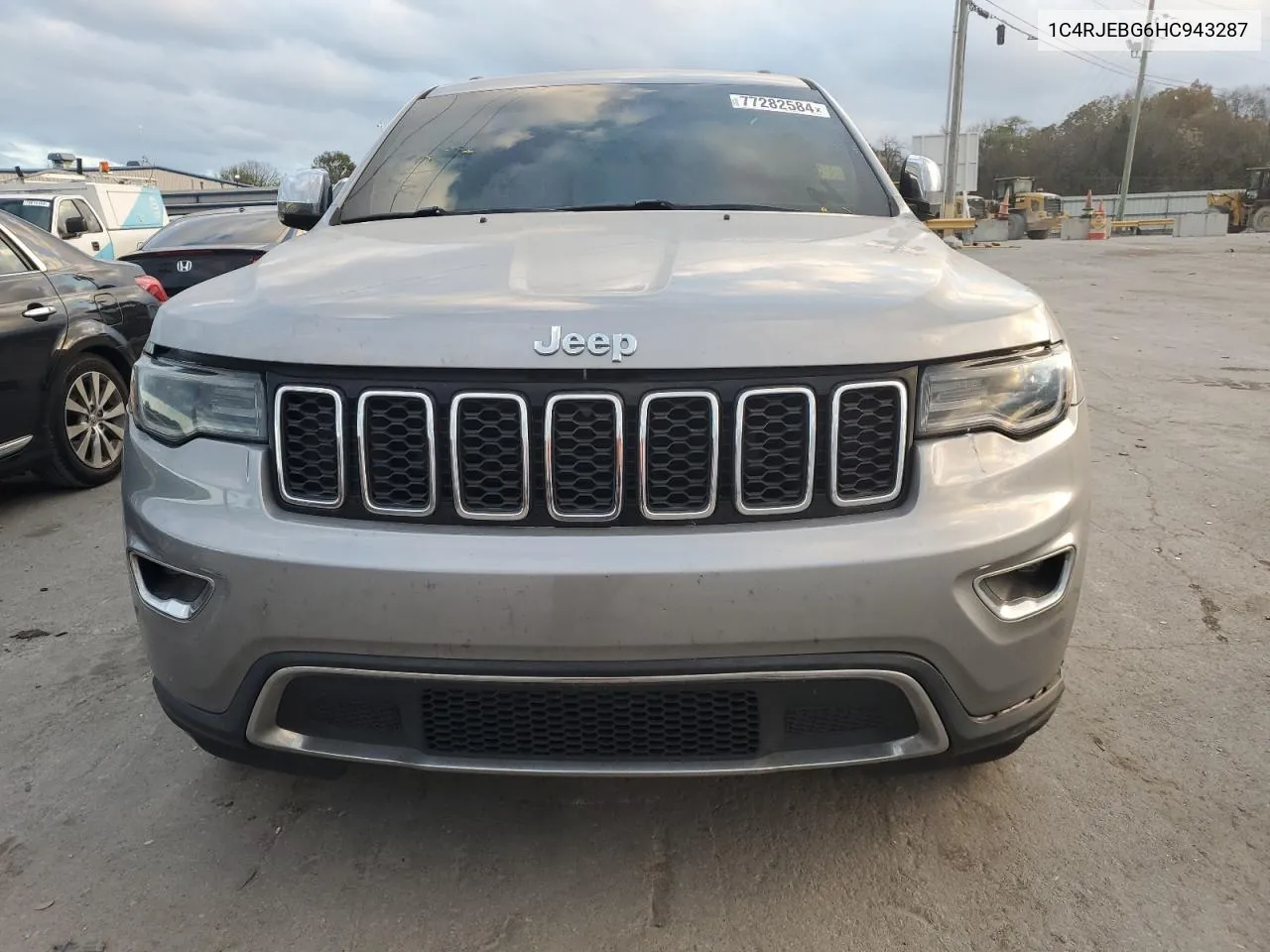 2017 Jeep Grand Cherokee Limited VIN: 1C4RJEBG6HC943287 Lot: 77282584