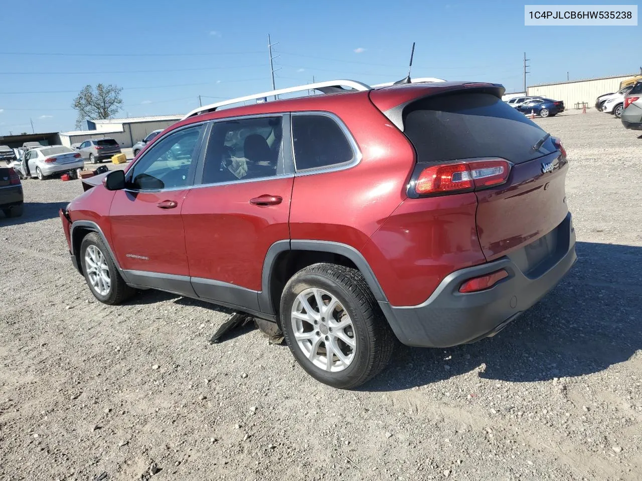 2017 Jeep Cherokee Latitude VIN: 1C4PJLCB6HW535238 Lot: 77417004