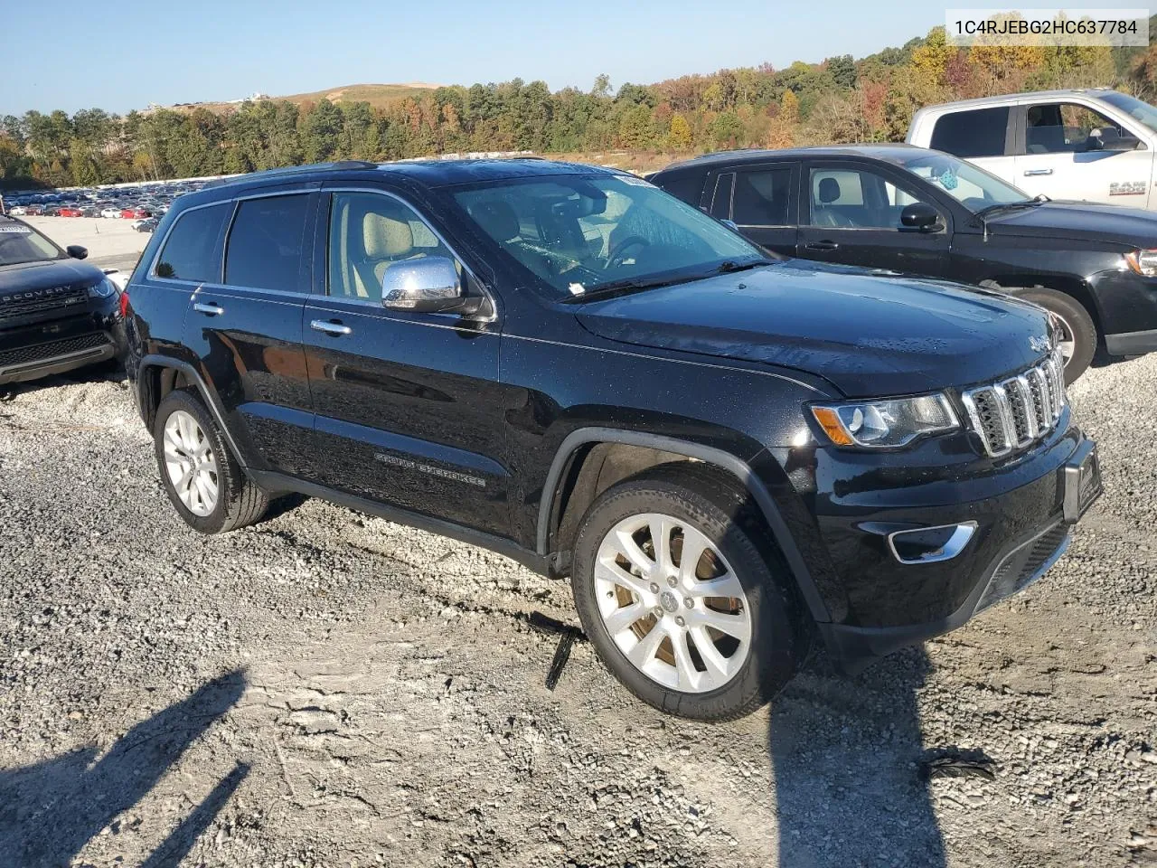 2017 Jeep Grand Cherokee Limited VIN: 1C4RJEBG2HC637784 Lot: 77417794