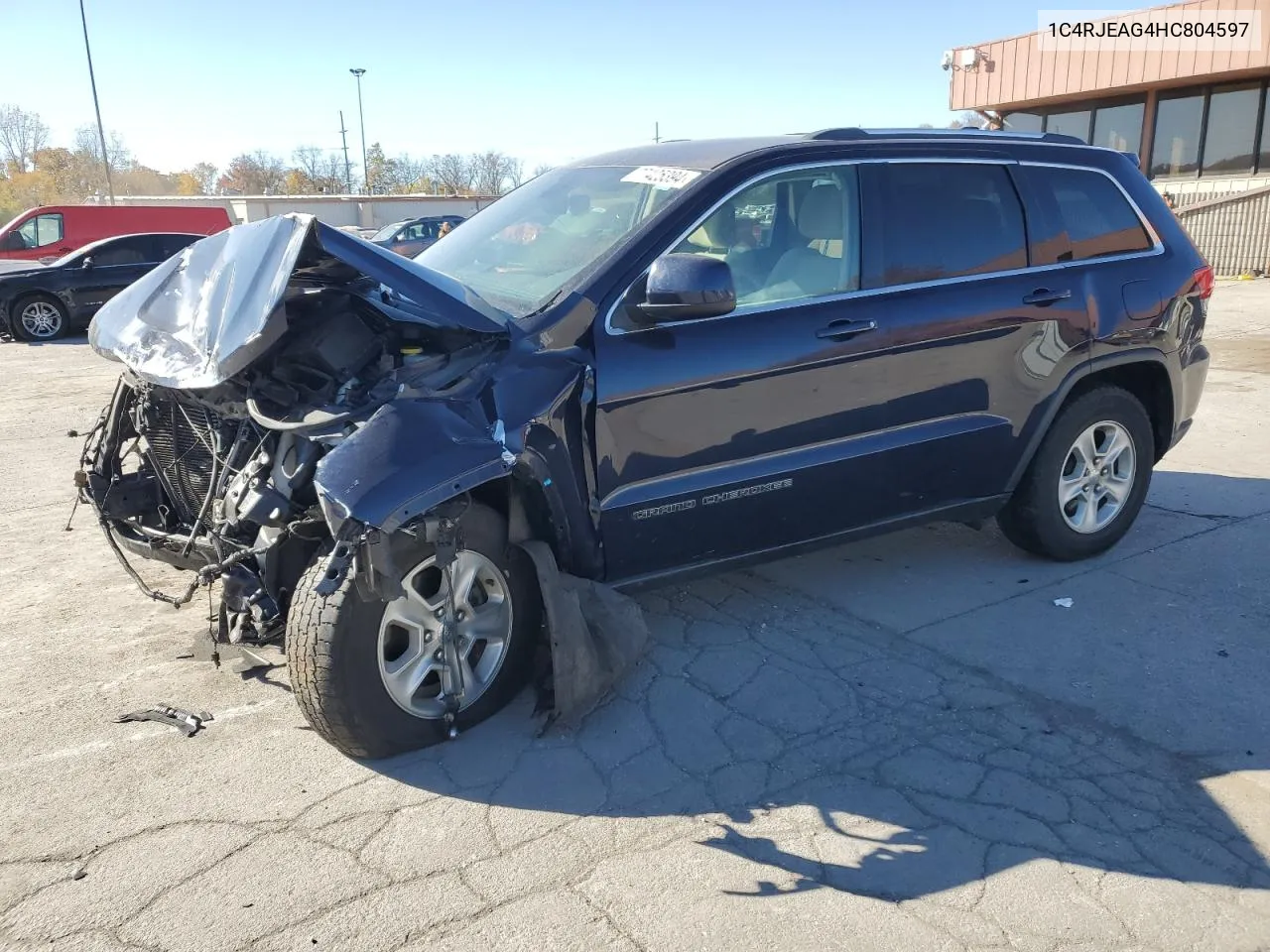 2017 Jeep Grand Cherokee Laredo VIN: 1C4RJEAG4HC804597 Lot: 77425394