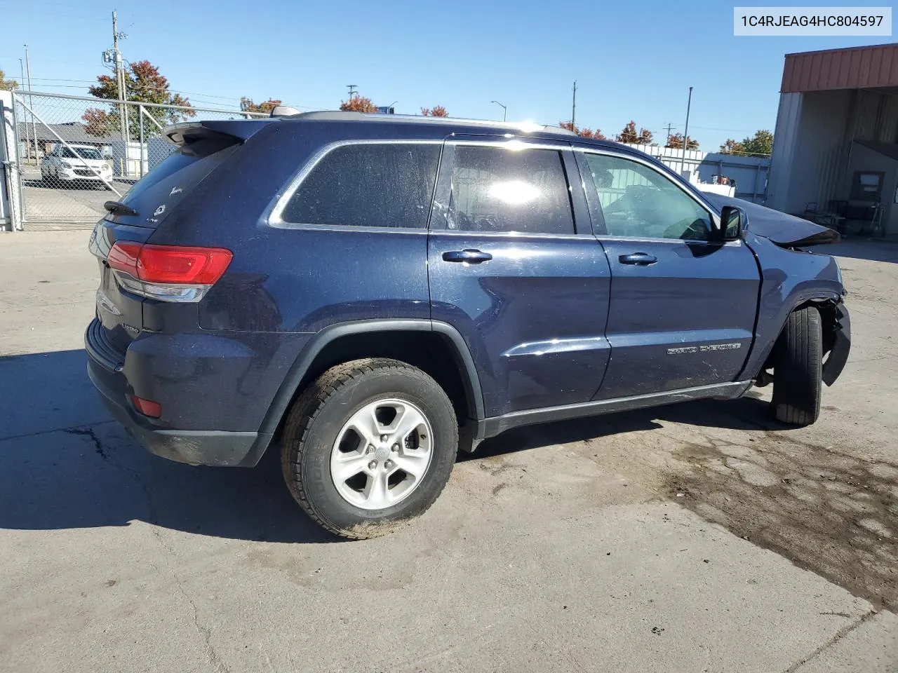 2017 Jeep Grand Cherokee Laredo VIN: 1C4RJEAG4HC804597 Lot: 77425394