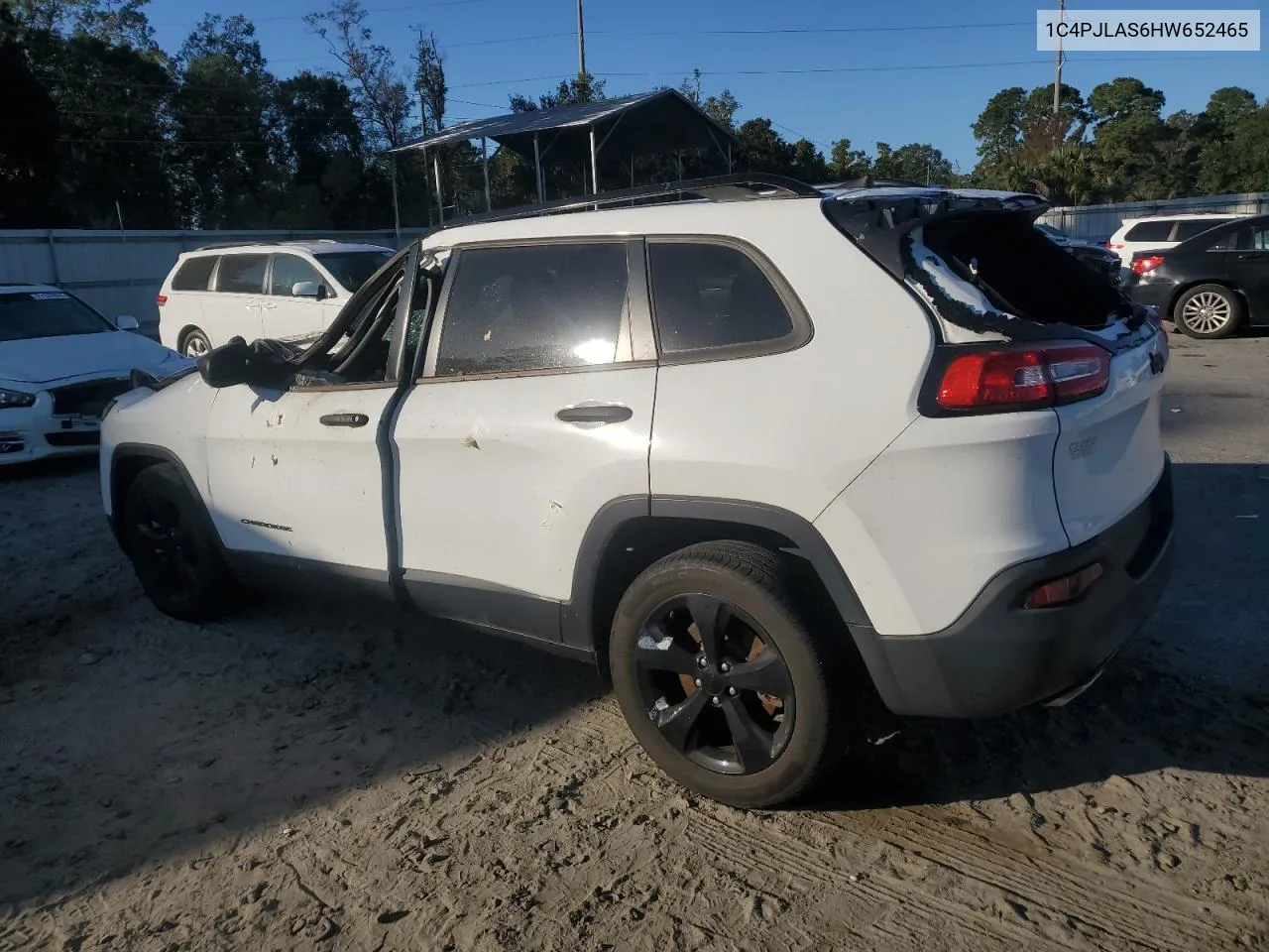 2017 Jeep Cherokee Sport VIN: 1C4PJLAS6HW652465 Lot: 77450574