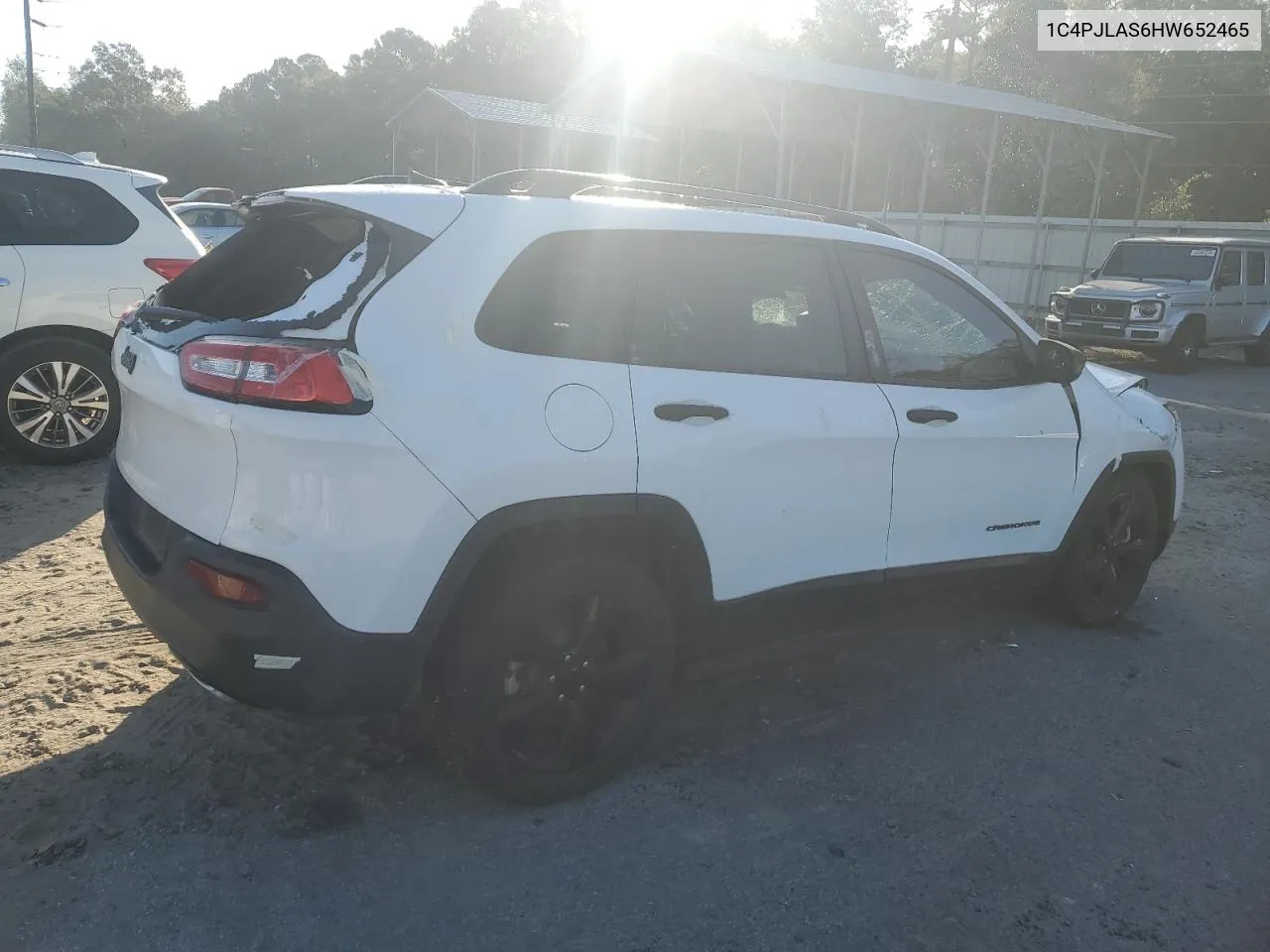 2017 Jeep Cherokee Sport VIN: 1C4PJLAS6HW652465 Lot: 77450574