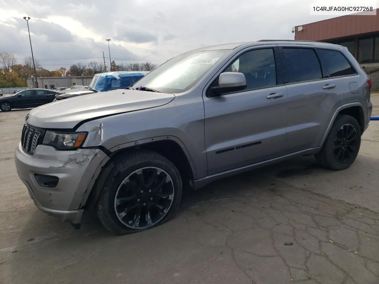 2017 Jeep Grand Cherokee Laredo VIN: 1C4RJFAG0HC927268 Lot: 77459634