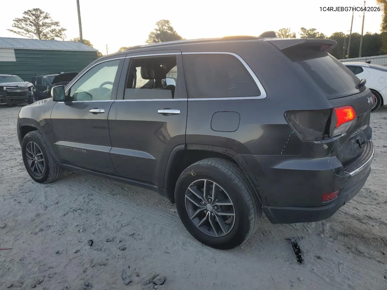 2017 Jeep Grand Cherokee Limited VIN: 1C4RJEBG7HC642026 Lot: 77502834