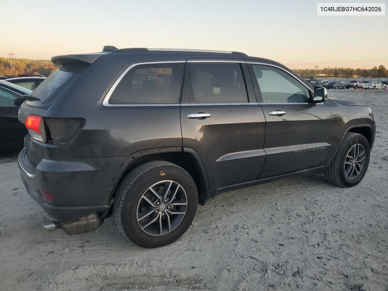 2017 Jeep Grand Cherokee Limited VIN: 1C4RJEBG7HC642026 Lot: 77502834