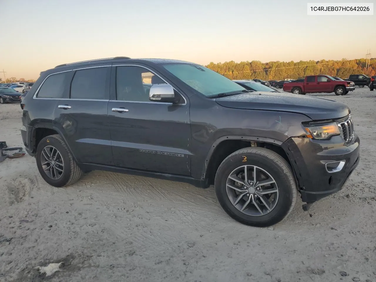 2017 Jeep Grand Cherokee Limited VIN: 1C4RJEBG7HC642026 Lot: 77502834