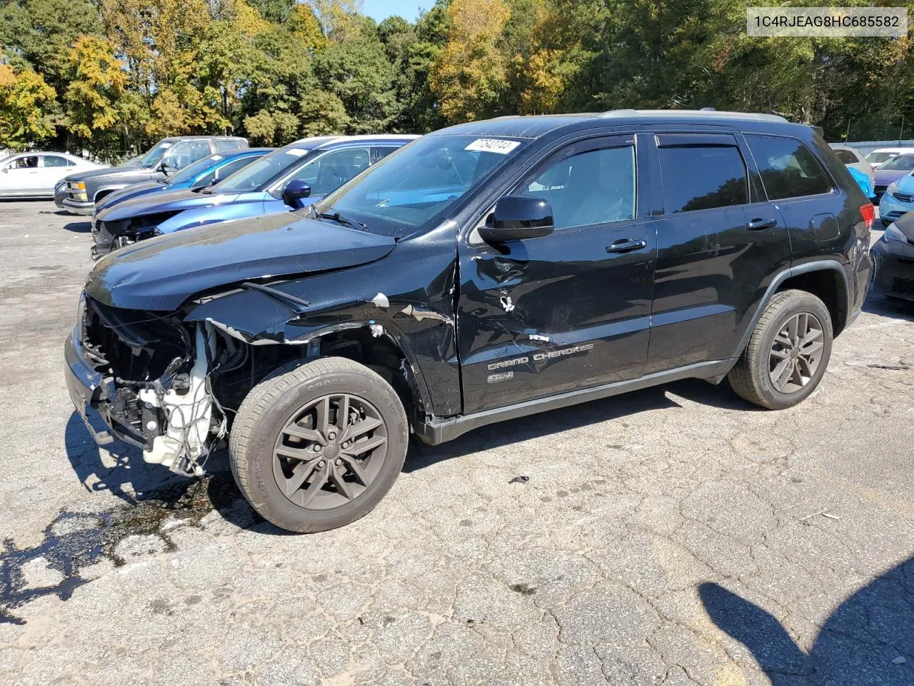 2017 Jeep Grand Cherokee Laredo VIN: 1C4RJEAG8HC685582 Lot: 77542744