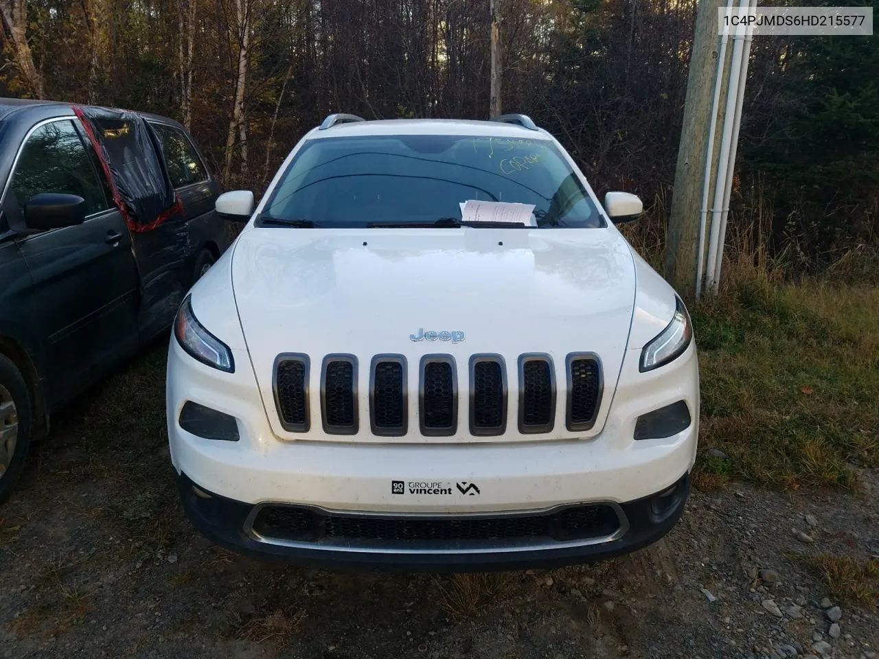 2017 Jeep Cherokee Limited VIN: 1C4PJMDS6HD215577 Lot: 77549824