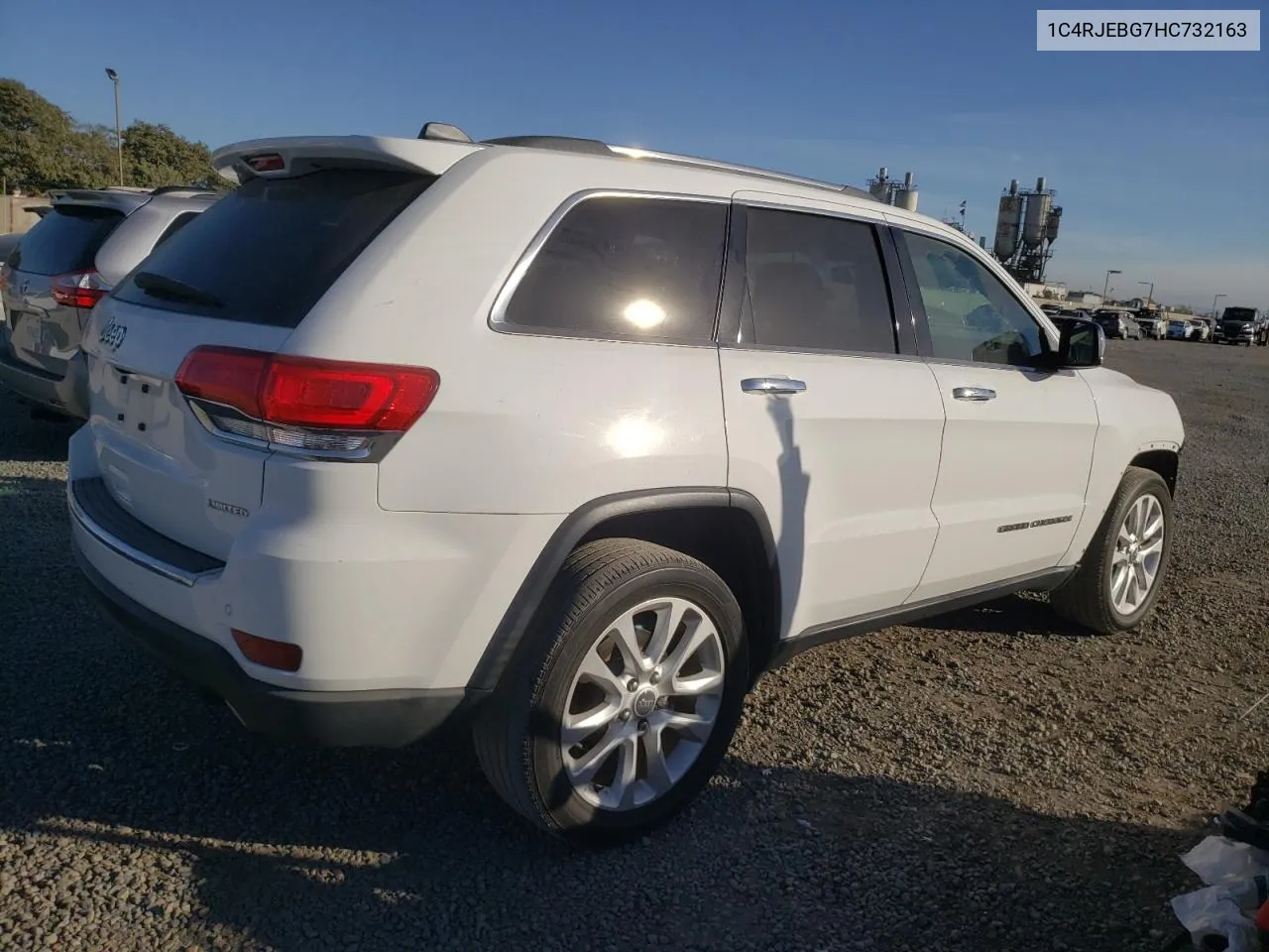 2017 Jeep Grand Cherokee Limited VIN: 1C4RJEBG7HC732163 Lot: 77571104