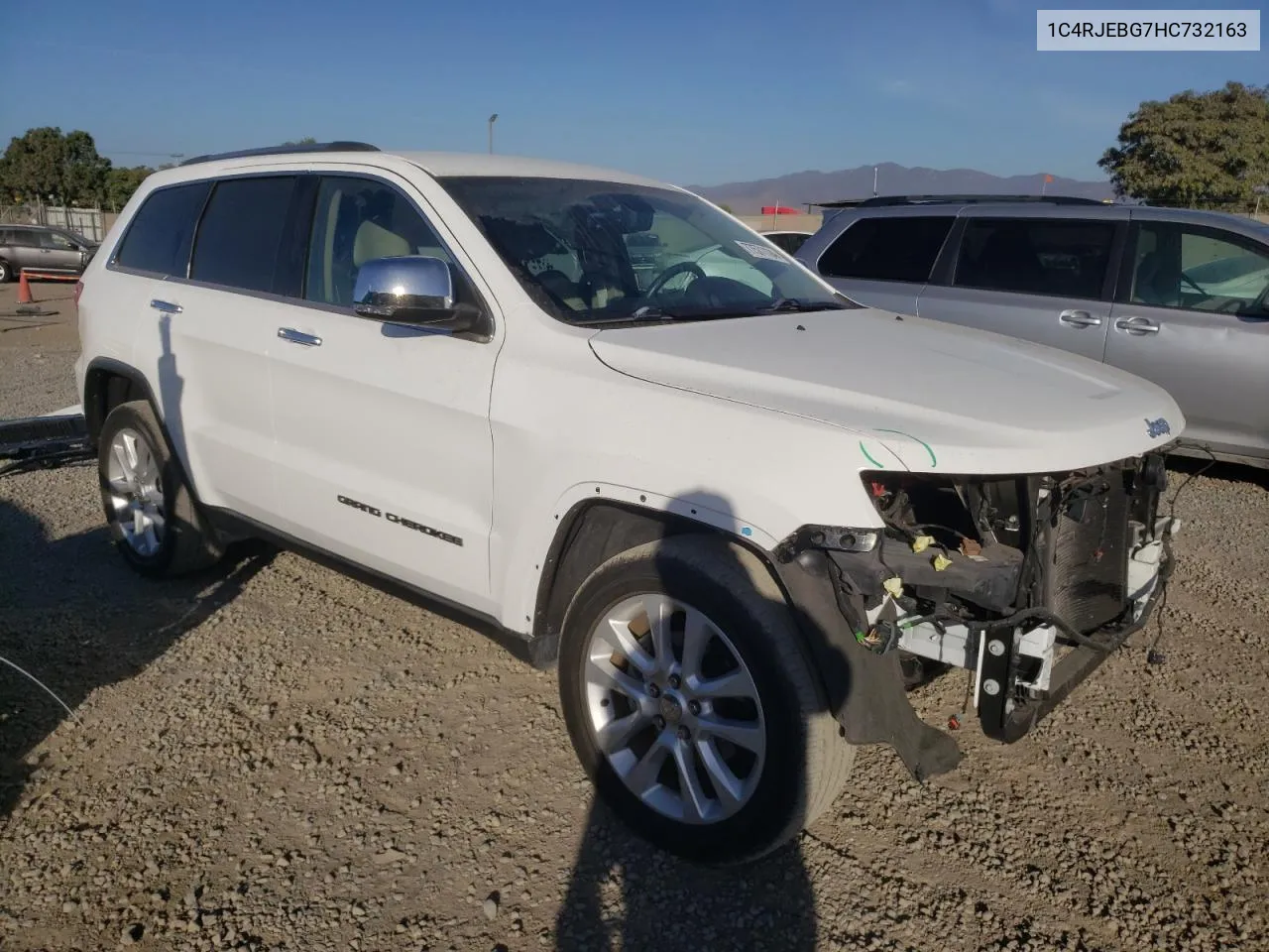 2017 Jeep Grand Cherokee Limited VIN: 1C4RJEBG7HC732163 Lot: 77571104