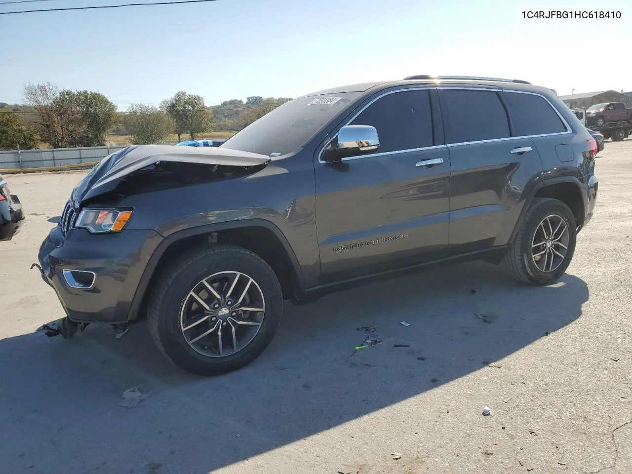 2017 Jeep Grand Cherokee Limited VIN: 1C4RJFBG1HC618410 Lot: 77593384