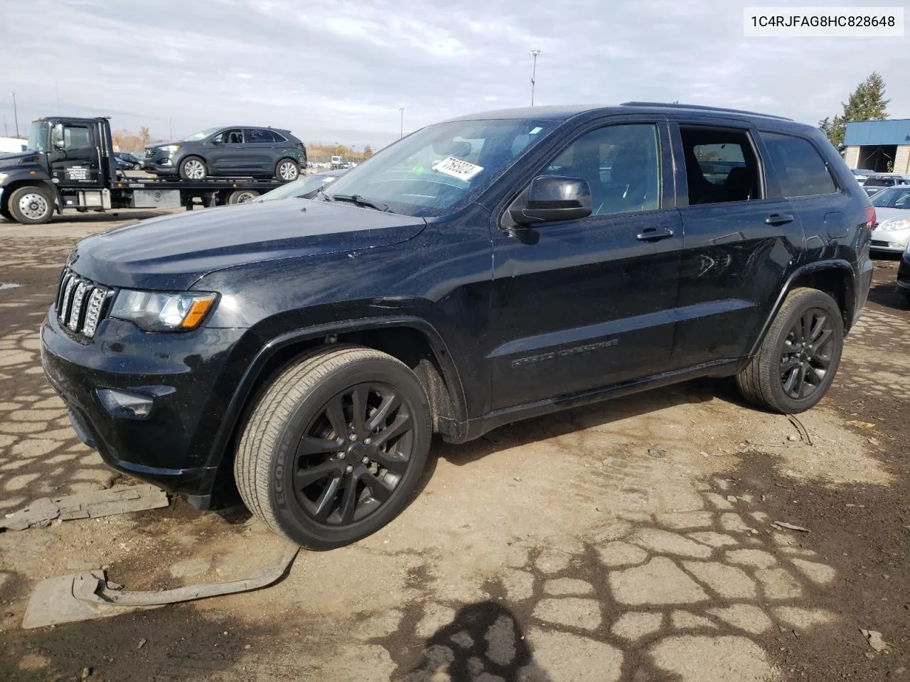 2017 Jeep Grand Cherokee Laredo VIN: 1C4RJFAG8HC828648 Lot: 77598024