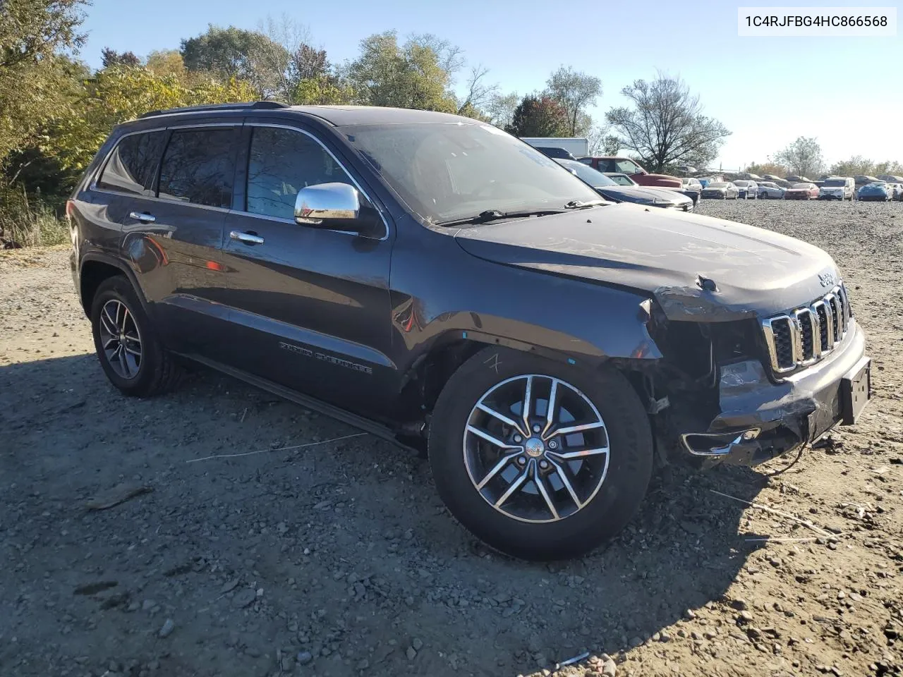 2017 Jeep Grand Cherokee Limited VIN: 1C4RJFBG4HC866568 Lot: 77654904