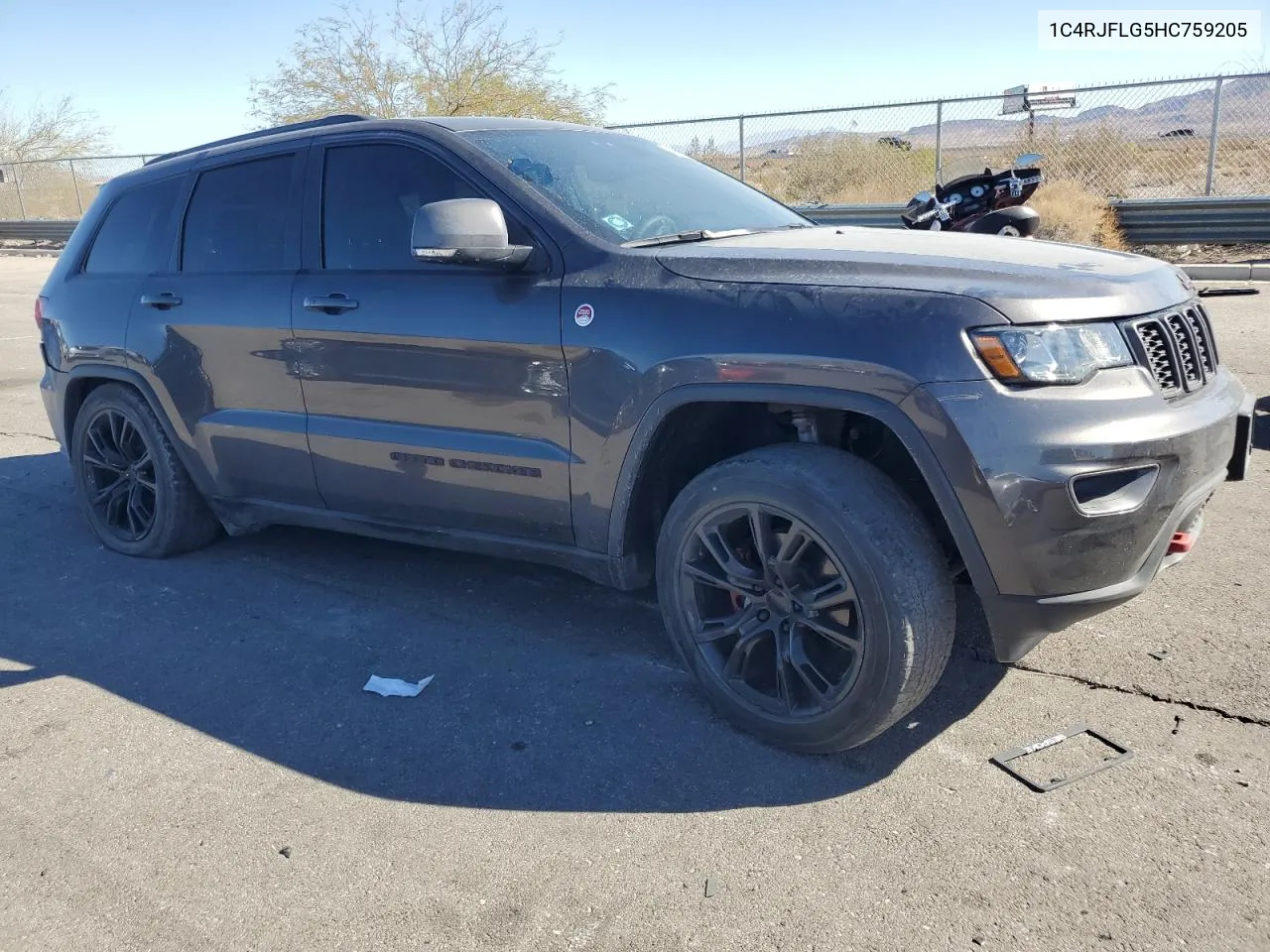 2017 Jeep Grand Cherokee Trailhawk VIN: 1C4RJFLG5HC759205 Lot: 77686624