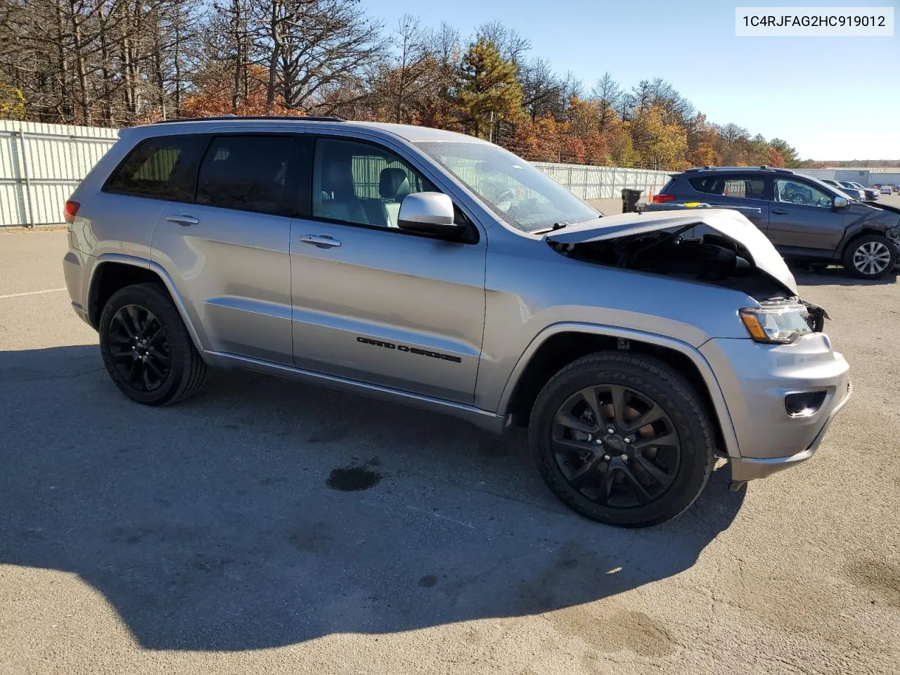 2017 Jeep Grand Cherokee Laredo VIN: 1C4RJFAG2HC919012 Lot: 77805244