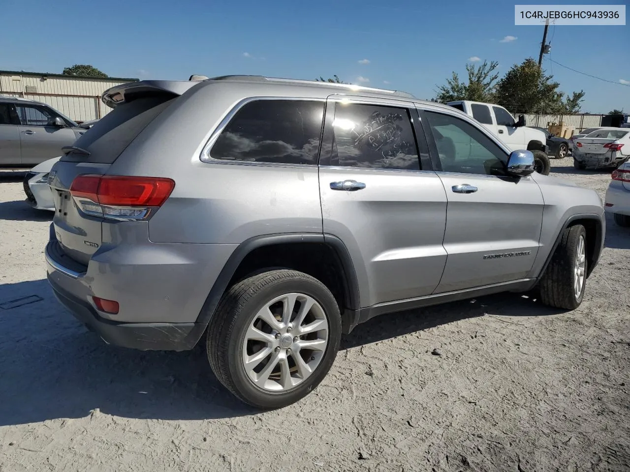 2017 Jeep Grand Cherokee Limited VIN: 1C4RJEBG6HC943936 Lot: 77846684