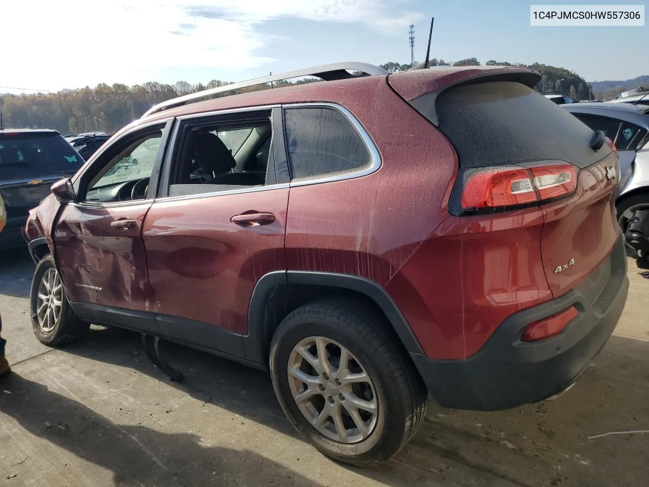 2017 Jeep Cherokee Latitude VIN: 1C4PJMCS0HW557306 Lot: 77892404