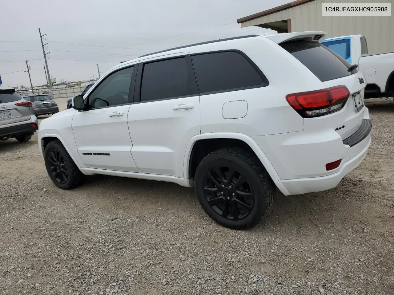 2017 Jeep Grand Cherokee Laredo VIN: 1C4RJFAGXHC905908 Lot: 77963984