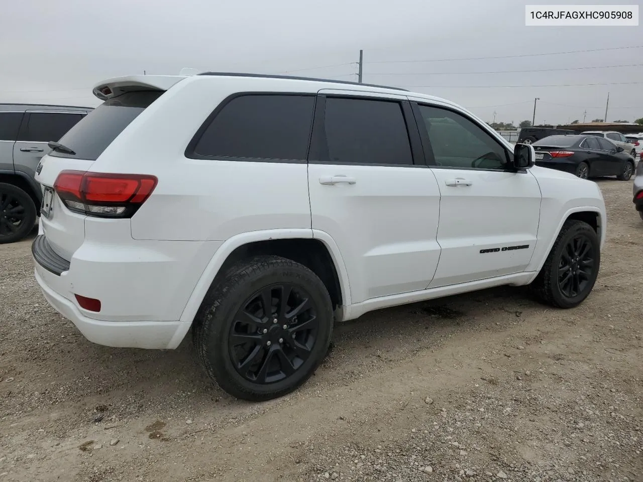 2017 Jeep Grand Cherokee Laredo VIN: 1C4RJFAGXHC905908 Lot: 77963984