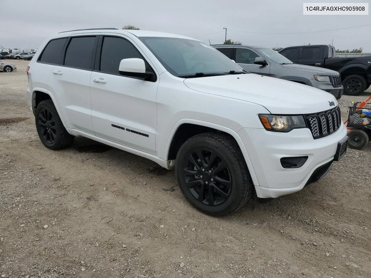 2017 Jeep Grand Cherokee Laredo VIN: 1C4RJFAGXHC905908 Lot: 77963984