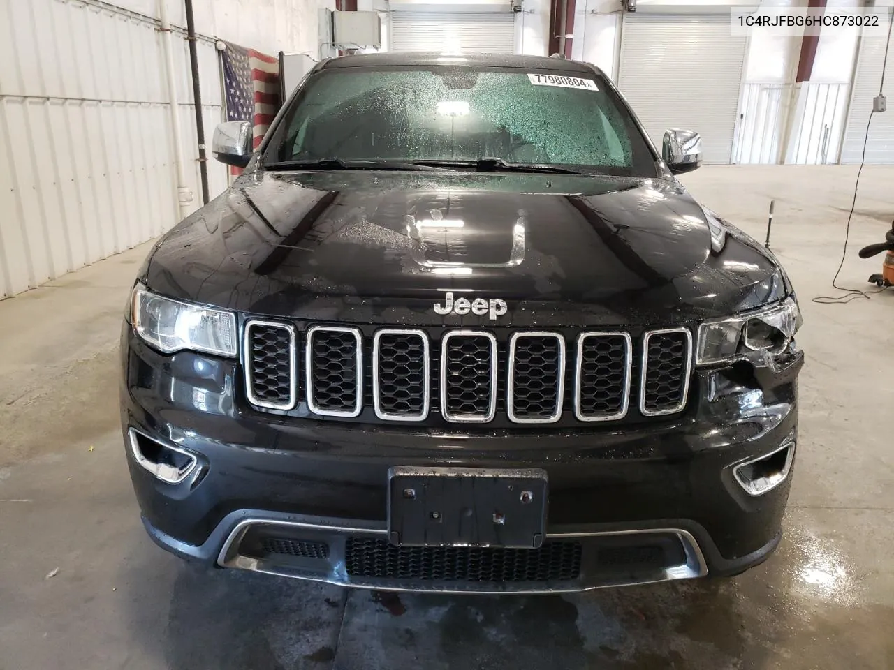 2017 Jeep Grand Cherokee Limited VIN: 1C4RJFBG6HC873022 Lot: 77980804