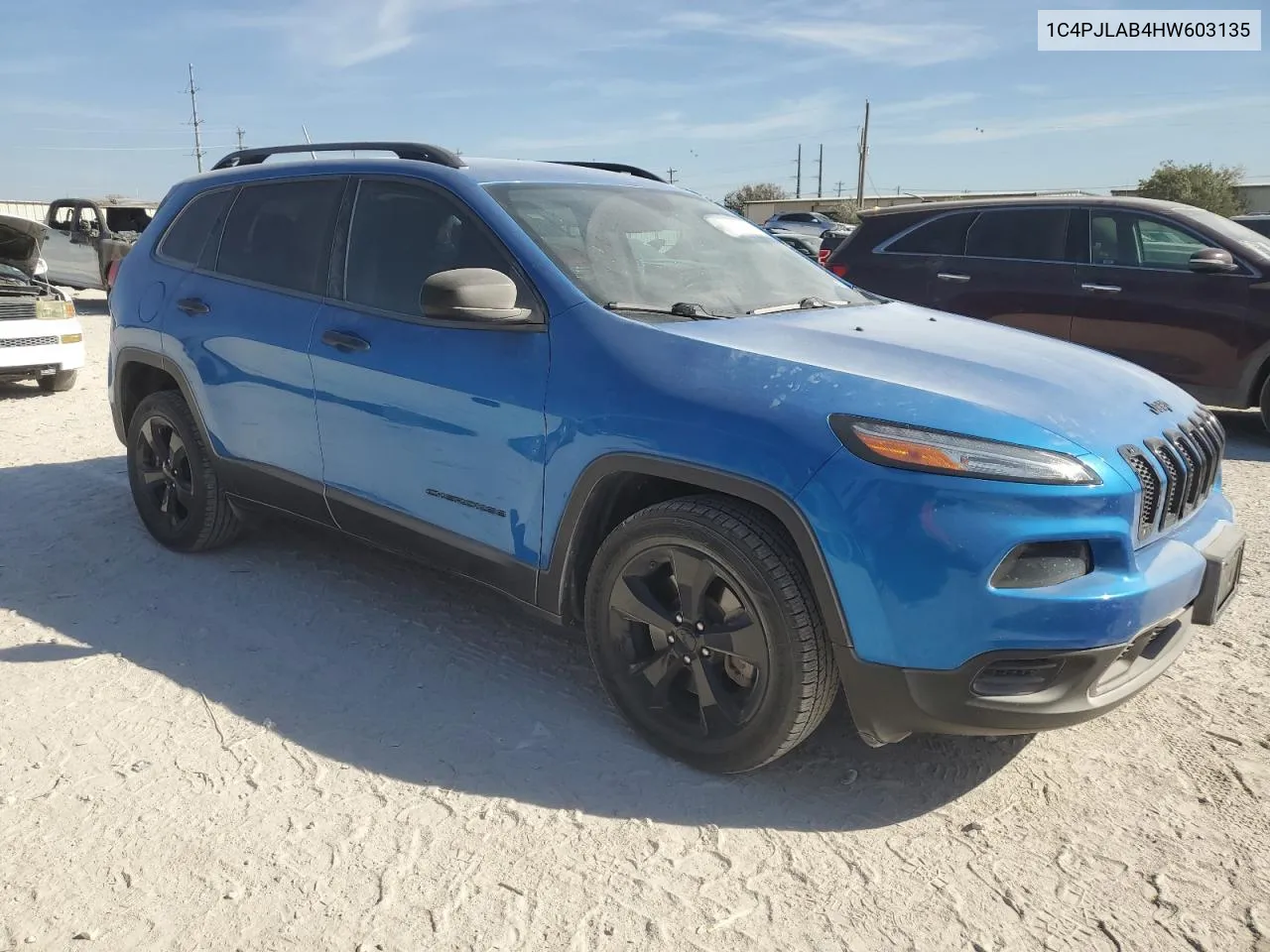 1C4PJLAB4HW603135 2017 Jeep Cherokee Sport