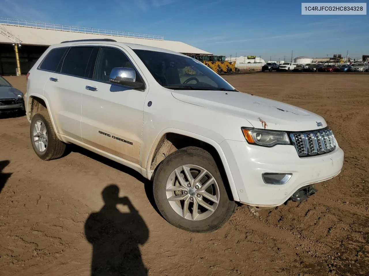 2017 Jeep Grand Cherokee Overland VIN: 1C4RJFCG2HC834328 Lot: 78094644