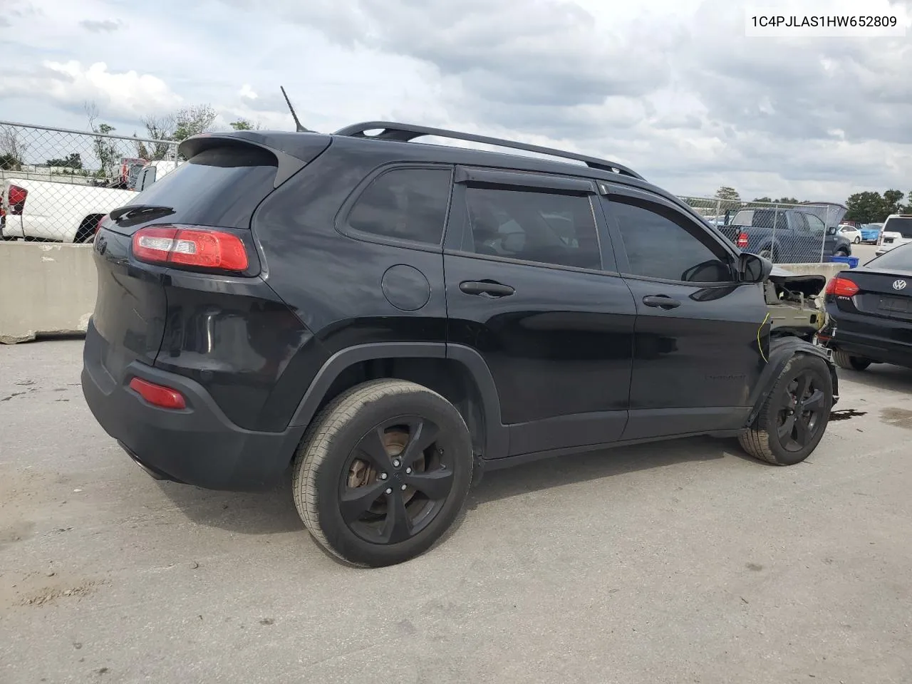 2017 Jeep Cherokee Sport VIN: 1C4PJLAS1HW652809 Lot: 78129954