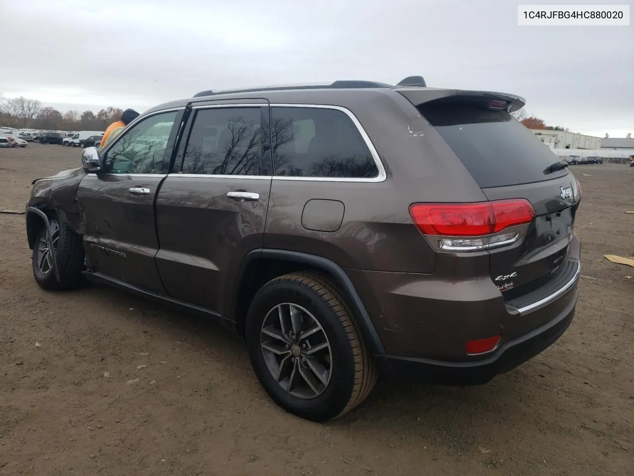 2017 Jeep Grand Cherokee Limited VIN: 1C4RJFBG4HC880020 Lot: 78222674