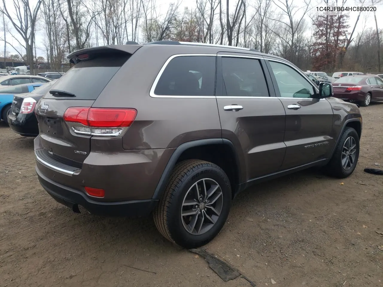 2017 Jeep Grand Cherokee Limited VIN: 1C4RJFBG4HC880020 Lot: 78222674