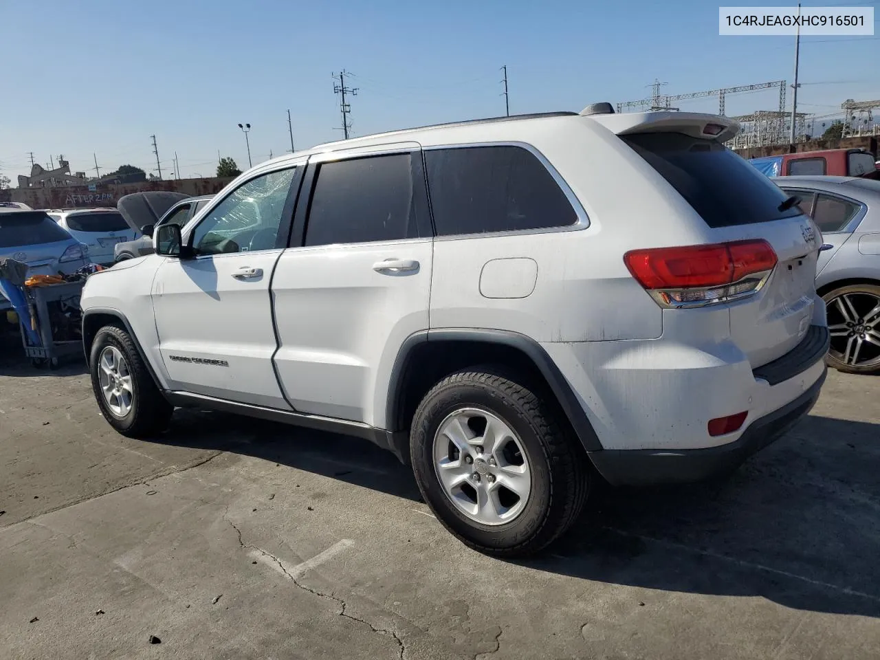 2017 Jeep Grand Cherokee Laredo VIN: 1C4RJEAGXHC916501 Lot: 78426414