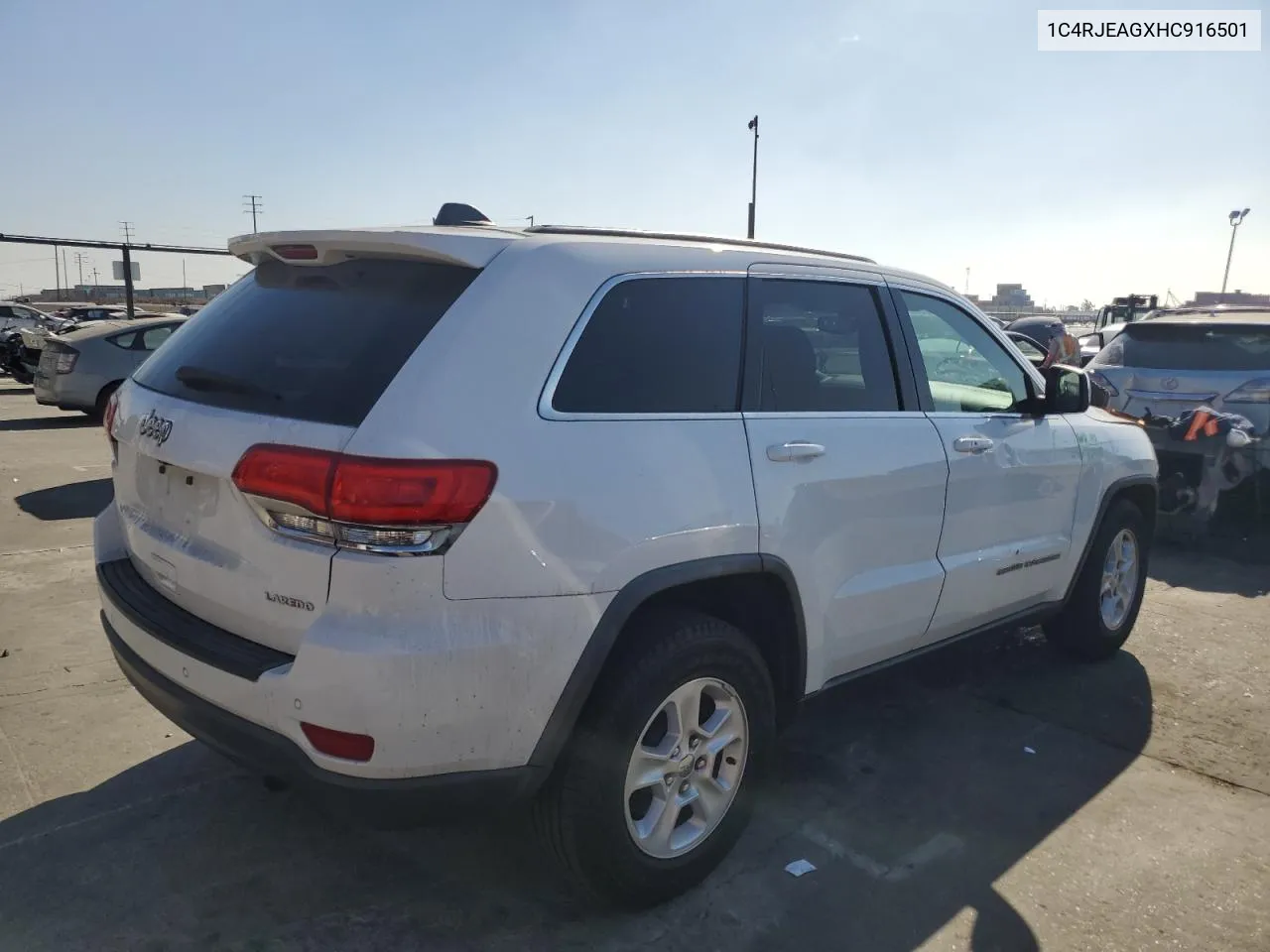 2017 Jeep Grand Cherokee Laredo VIN: 1C4RJEAGXHC916501 Lot: 78426414