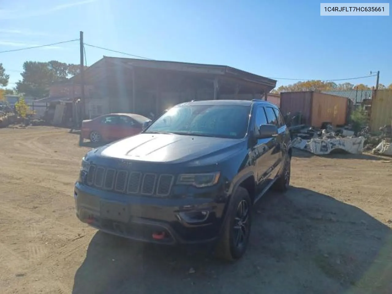 2017 Jeep Grand Cherokee Trailhawk VIN: 1C4RJFLT7HC635661 Lot: 78435534