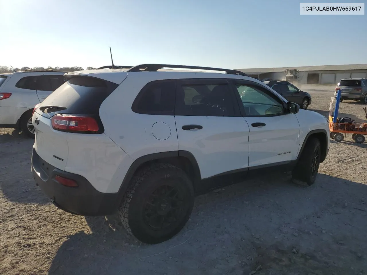 2017 Jeep Cherokee Sport VIN: 1C4PJLAB0HW669617 Lot: 78447304