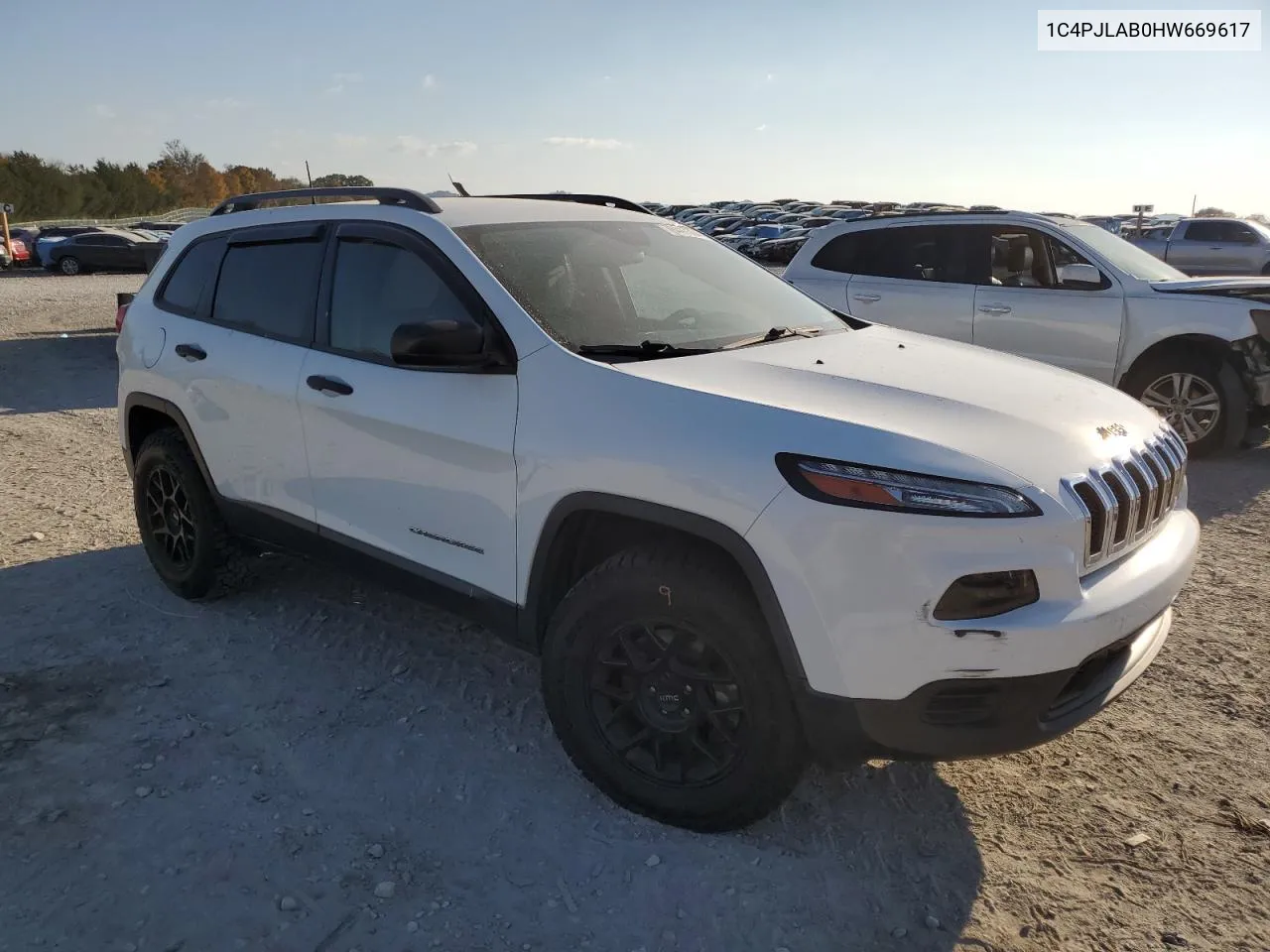 2017 Jeep Cherokee Sport VIN: 1C4PJLAB0HW669617 Lot: 78447304