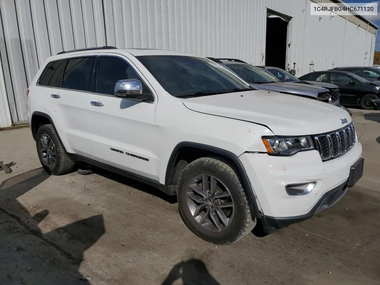 2017 Jeep Grand Cherokee Limited VIN: 1C4RJFBG4HC671120 Lot: 78497534