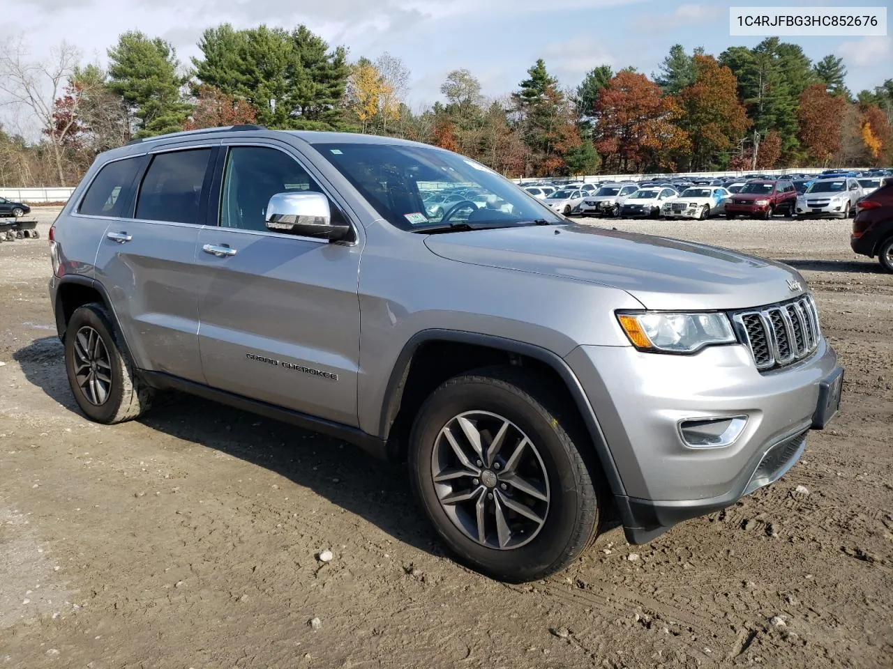 2017 Jeep Grand Cherokee Limited VIN: 1C4RJFBG3HC852676 Lot: 78542774