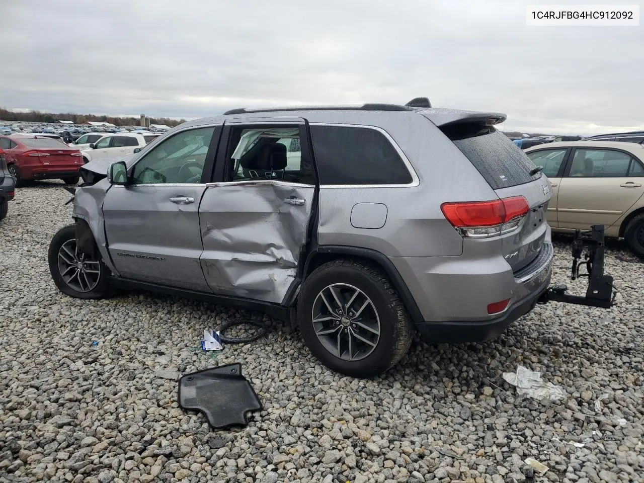 2017 Jeep Grand Cherokee Limited VIN: 1C4RJFBG4HC912092 Lot: 78576844