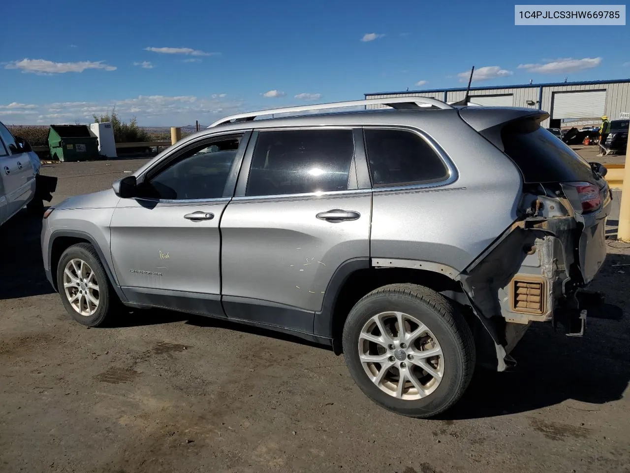 2017 Jeep Cherokee Latitude VIN: 1C4PJLCS3HW669785 Lot: 78582924