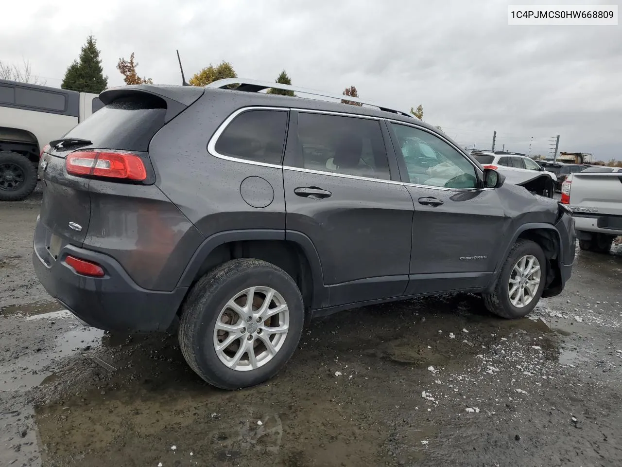 2017 Jeep Cherokee Latitude VIN: 1C4PJMCS0HW668809 Lot: 78681124