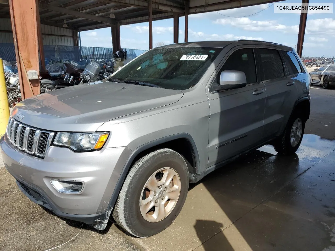 2017 Jeep Grand Cherokee Laredo VIN: 1C4RJEAG5HC854490 Lot: 78718424