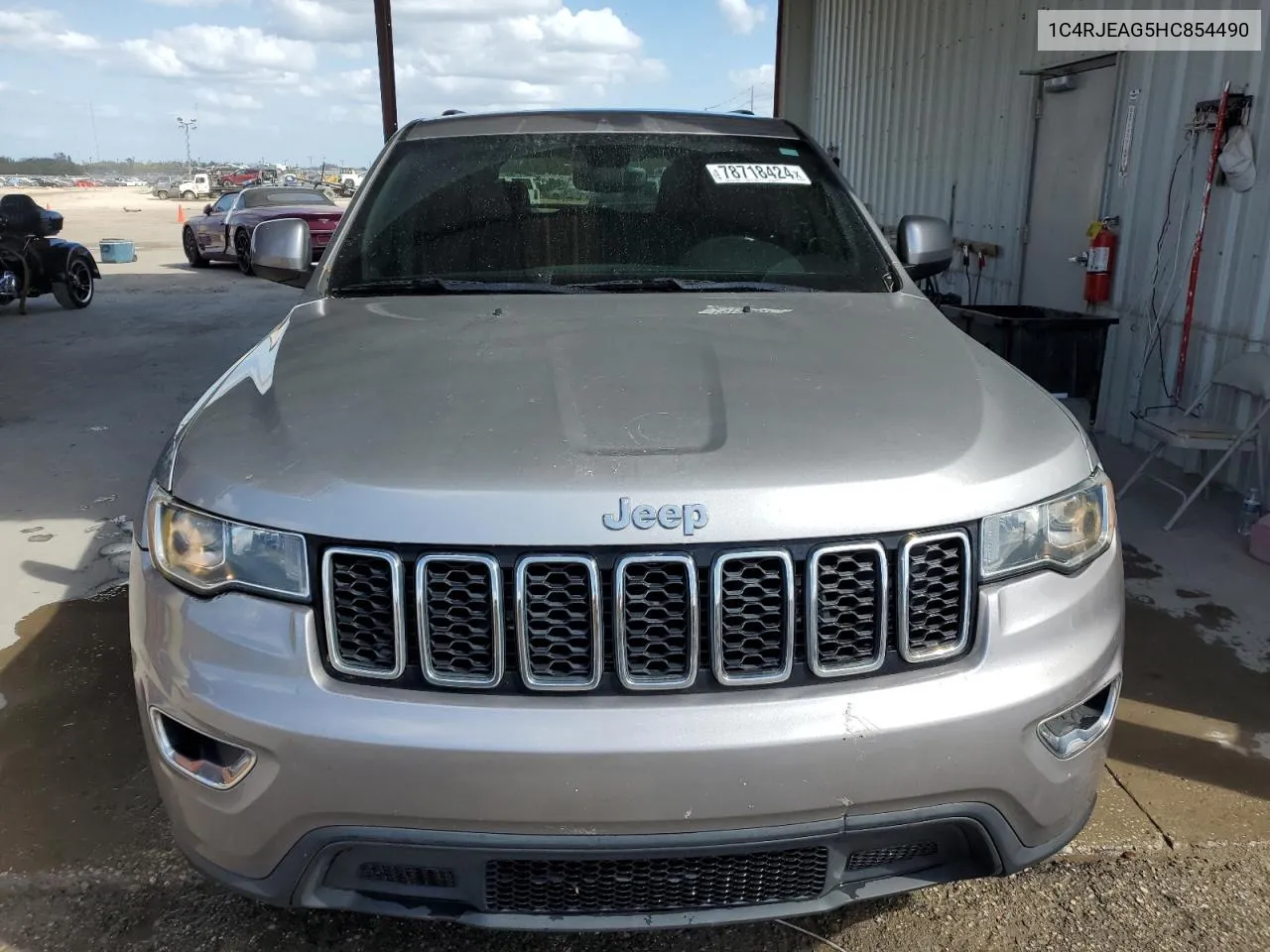 2017 Jeep Grand Cherokee Laredo VIN: 1C4RJEAG5HC854490 Lot: 78718424