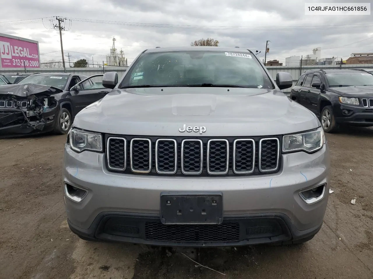 2017 Jeep Grand Cherokee Laredo VIN: 1C4RJFAG1HC661856 Lot: 78728244