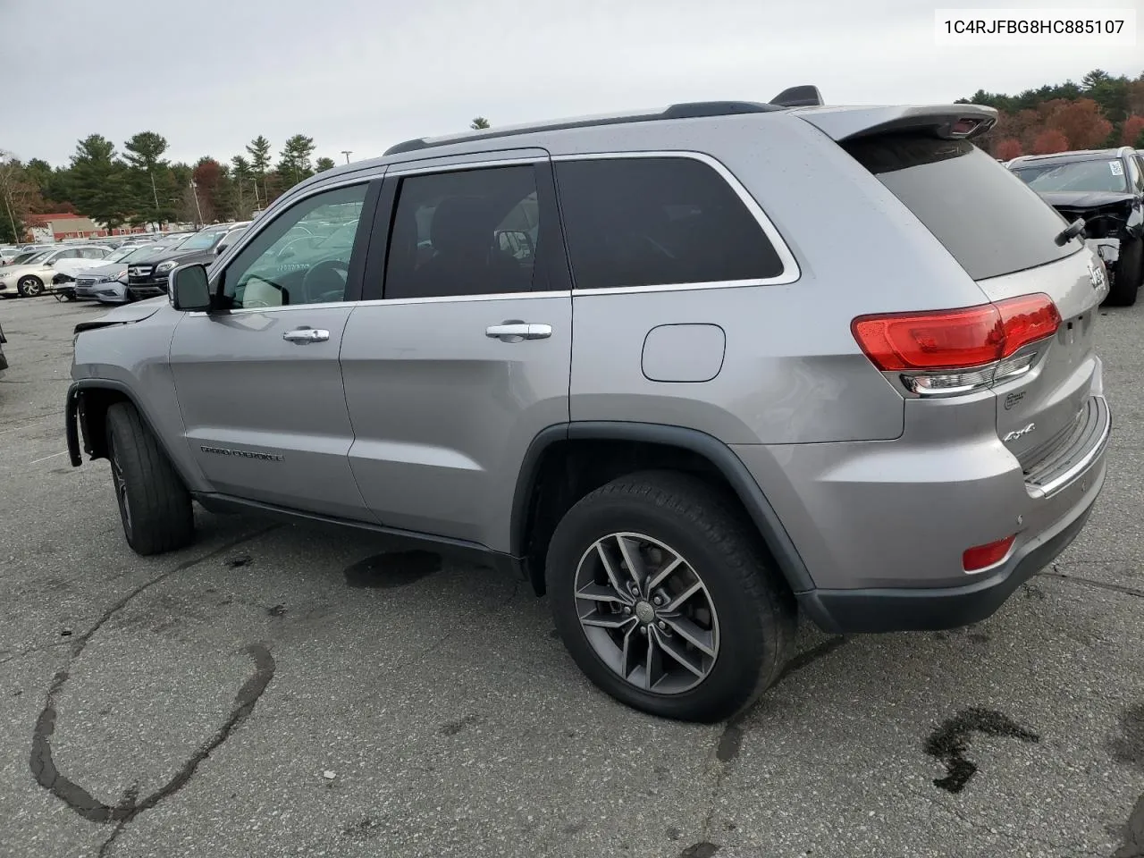 2017 Jeep Grand Cherokee Limited VIN: 1C4RJFBG8HC885107 Lot: 78861214