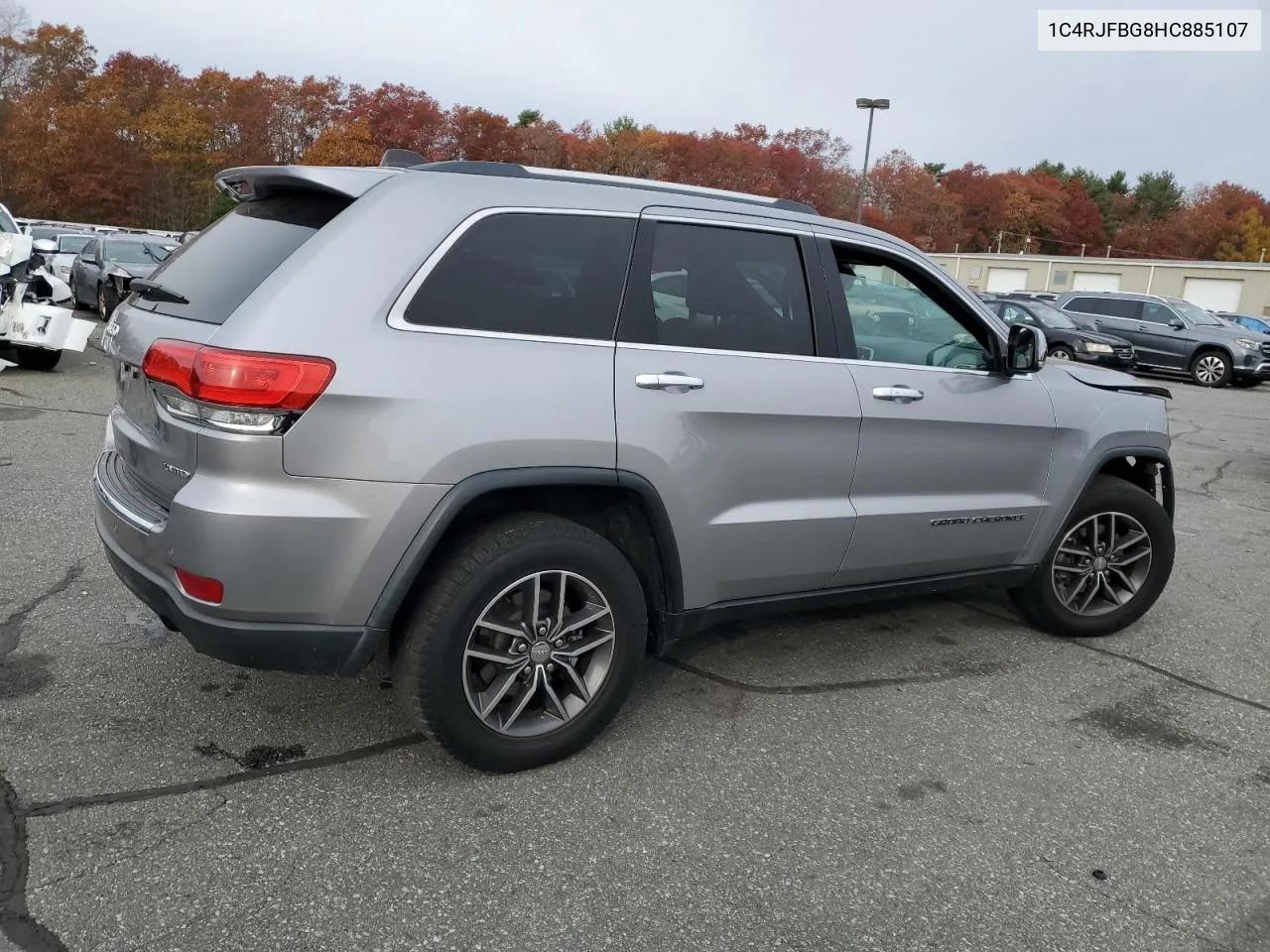 2017 Jeep Grand Cherokee Limited VIN: 1C4RJFBG8HC885107 Lot: 78861214